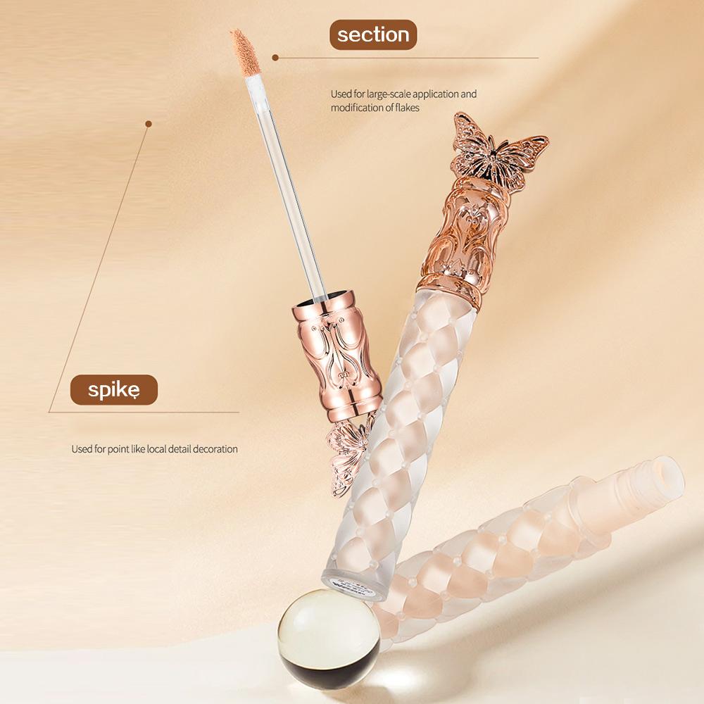 The Butterfly Design Concealer Can Not Only Cover Facial Acne And Dark Circles, But Also Hide Pores And Spots