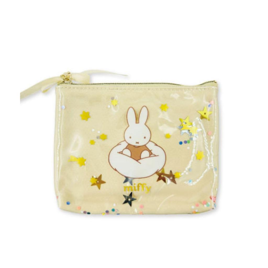 Marimo Craft Miffy Tissue Dreamy W135 X H100 X D10mm Pouch, Series, Ivory, (DBM-3008)
