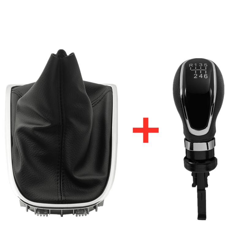 5/6 Speed Gear Shift Knob Lever Stick Gaiter Boot Cover Collar For Buick Excelle GT/XT Opel Astra 2009-2014