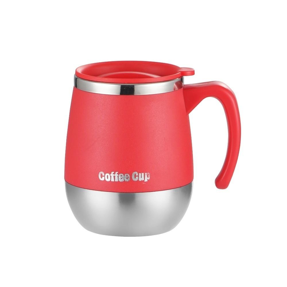 Large Capacity Vacuum Thermal Cup 500ML Sealed Water Cup Portable Insulated Coffee Mug  Travel