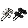 1pc Anti Theft Clasp Locks Hotel Room Door Security Guard Chain Lock With Swing Arm Bar Latch Bolt Buckle Insurance Door Bolt