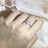 Кольца из кубического циркония AAA высокого качества, Роскошное модное кольцо с геометрическими символами для женщин, Свадебные брендовые ювелирные изделия в подарок