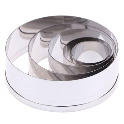 5шт Diy круглый резак для полимерной глины формы керамика керамический инструмент для резки формы