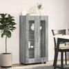 FLORIN Sideboard Grey Sonoma 55.5 x 29 x 100 cm Particleboard