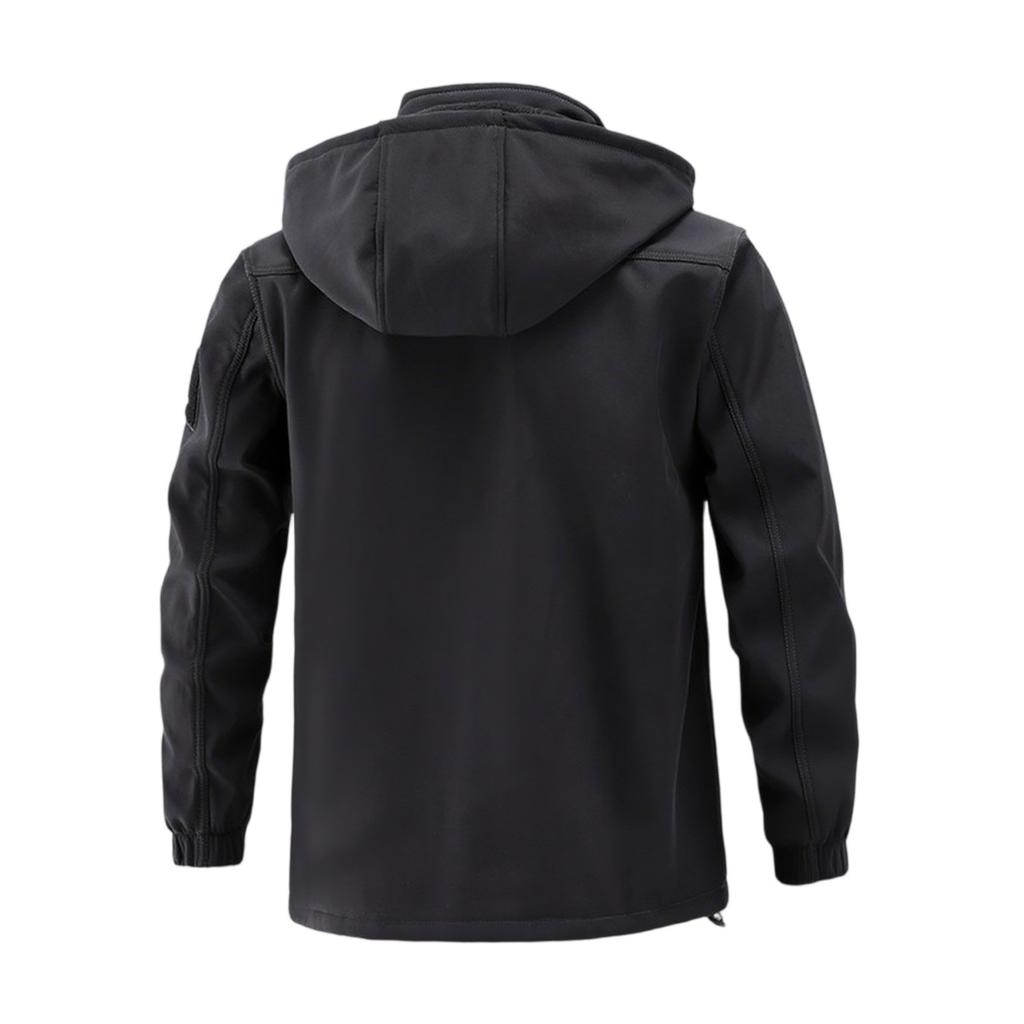 Мужской костюм для активного отдыха Мужской костюм с плюшевой подкладкой Защита от холода Ветрозащитный Водонепроницаемый Теплый Костюм для велоспорта Альпинизма Костюм для активного отдыха