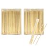 200 Pairs of Disposable Bamboo Chopsticks In Plain OP Bags. 20cm Round Chopsticks Individually Wrapped and Bagged. Eco-friendly, Bulk, Unbreakable Cho