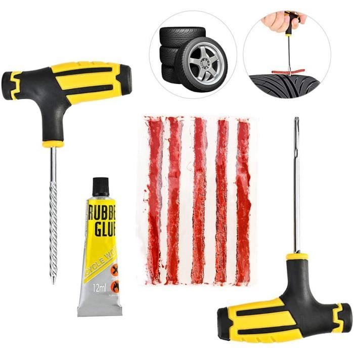 Набор для ремонта шин автомобиля-мотоцикла Пластырь Пластырь бескамерный для ремонта прокола шины Аксессуары для автомобиля-мотоцикла