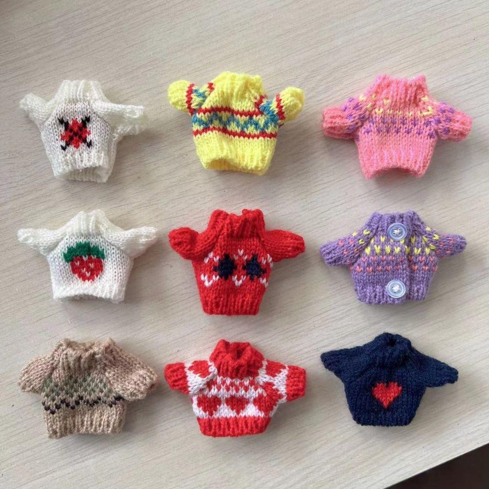 Белый/Красный/Зеленый Одежда для BJD куклы Рождественский стиль Плюшевая одежда для куклы для 16см/17см BJD куклы