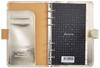 Filofax Saffiano System Planner Compact Gold 022505 (Genuine Imported Product)