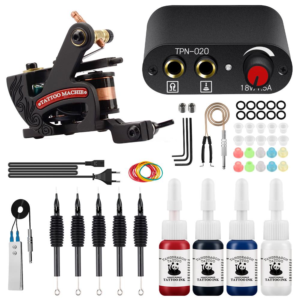 Набор тату-машинок PHOENIXY с иглами питания и чернилами для боди-арта