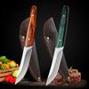 Мини-нож для нарезки из нержавеющей стали, ручной ковки, обвалочный нож, маленький поварской острый нож для фруктов, деревянная ручка