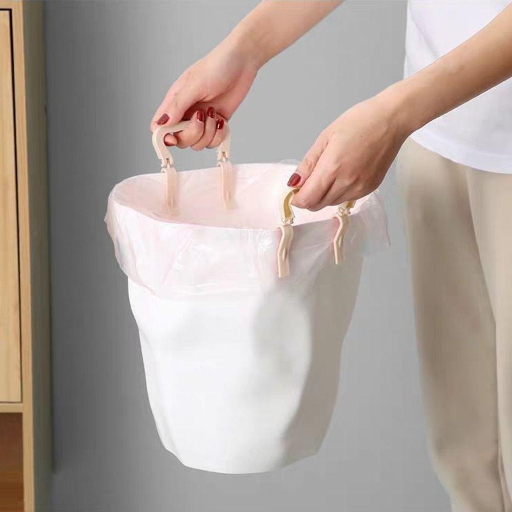 Plastic Trash Can Edge Clip Household Bag Clip Creativity Garbage Bag Holder