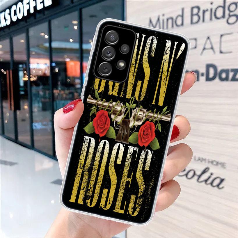 Guns n roses Хорошее Время Для Чехла на Телефон Samsung Galaxy A15 A14 A13 A12 A55 A54 A53 A52 A32 A35 A34 A33 A25 A24 A23 A22 A04S A03S A