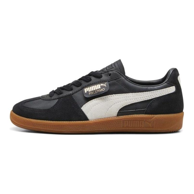 Puma Кроссовки Palermo Leather Black Feather Grey Gum Unisex 396464-03