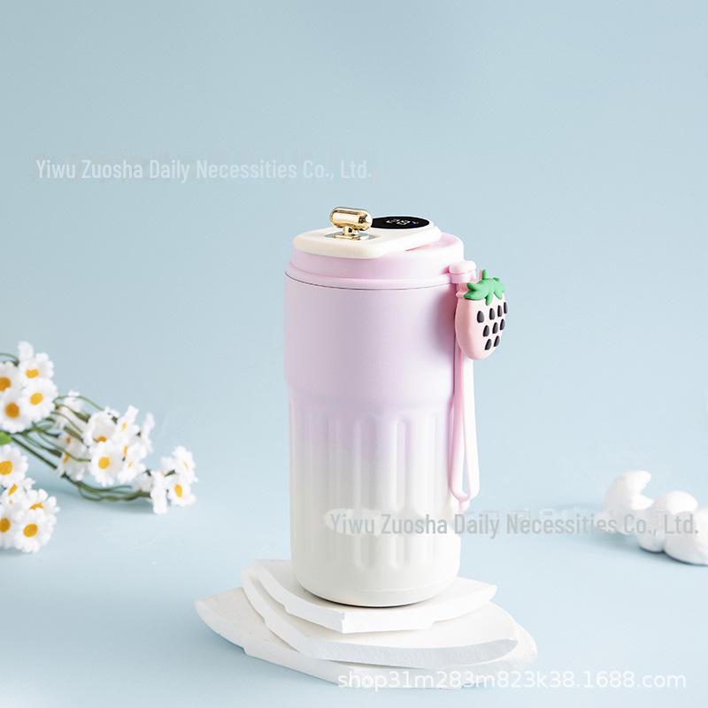 "Smart Temperature Classic Coffee Cup: Portable & Stylish 316 Stainless Steel Event Gift"