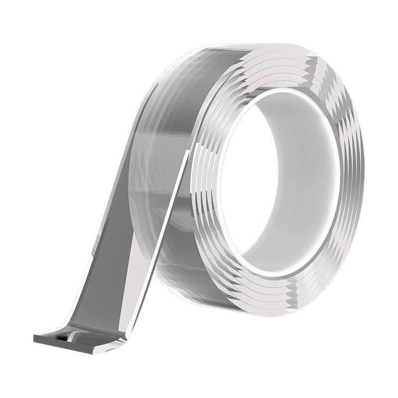 High Viscosity Double-Sided Transparent Tape - Traceless, Strong, Waterproof, Heat-Resistant for Car and Wall Use