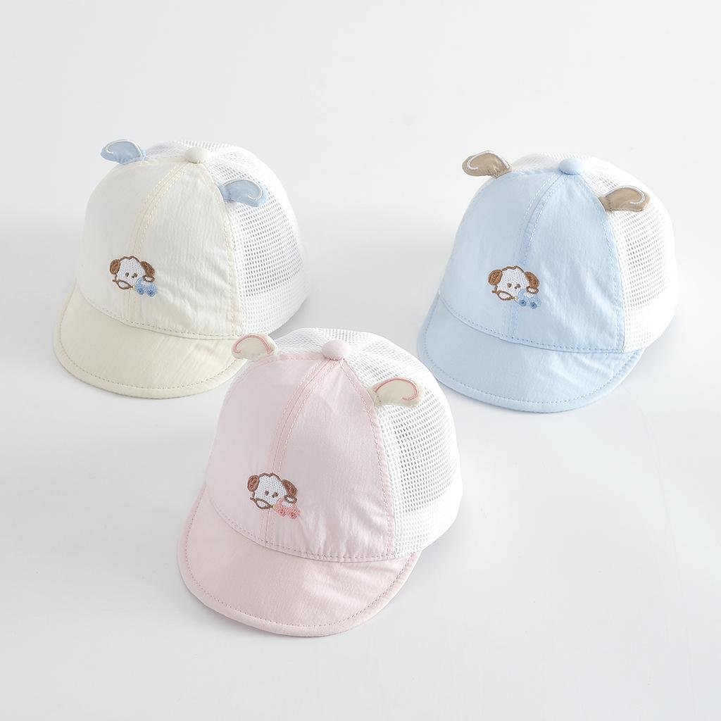 Children's Embroidered Duck Tongue Hat