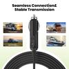 Для Starlink Mini Кабель с уплотнительным кольцом / Автомобильное зарядное устройство к кабелю питания DC 1M 18AWG Со встроенным переключателем Для грузовиков лодок автодомов