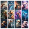 Diamond Painting New Arrivals 2024 Animal Fox Flowers Diy Full Square Round Drill Rhinestone Embroidery Floral Mosaic Cross Stitch Kits Wall Decor