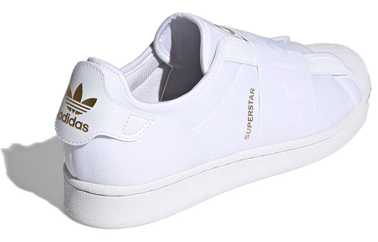 adidas Кеды-слипоны Superstar 'White Gold Metallic' GZ8398
