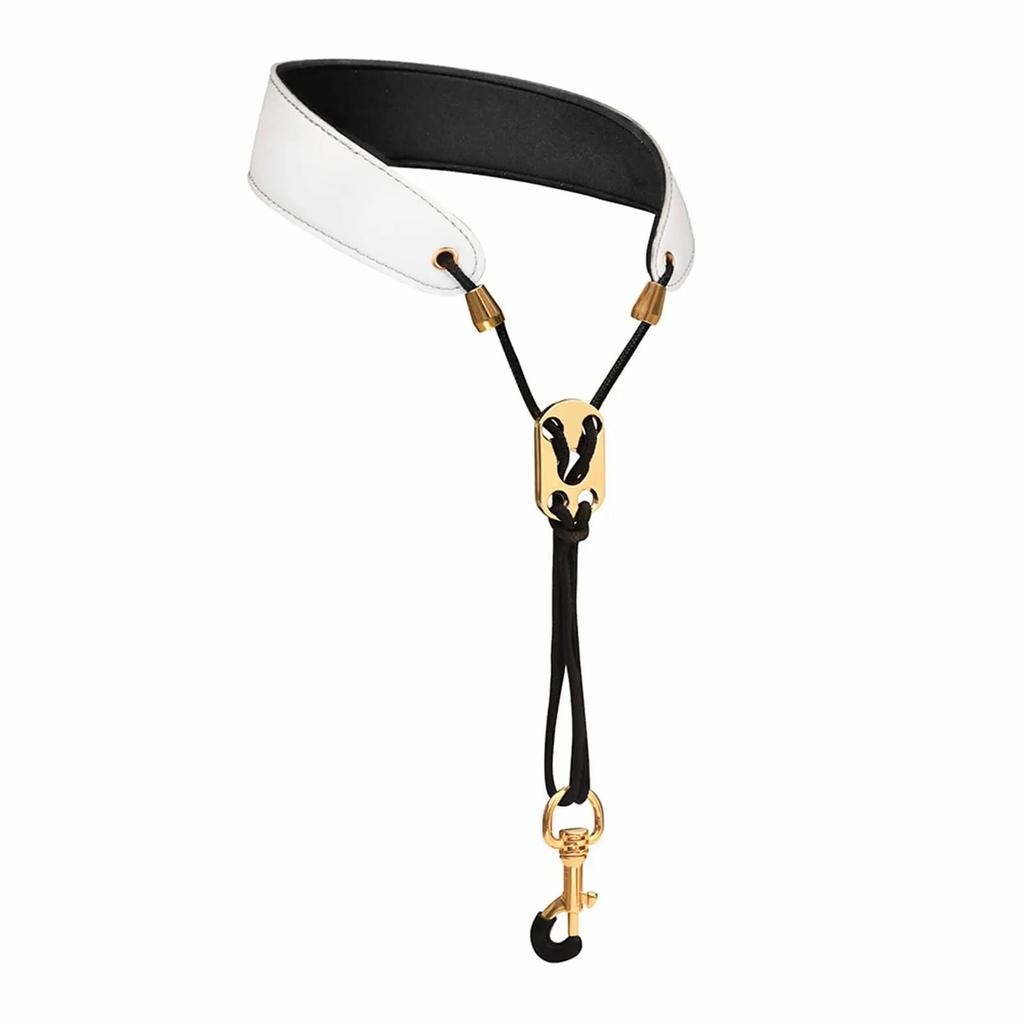 Шейный ремешок для саксофона с удобной кожаной подкладкой для сопрано, тенора, альт-баритона