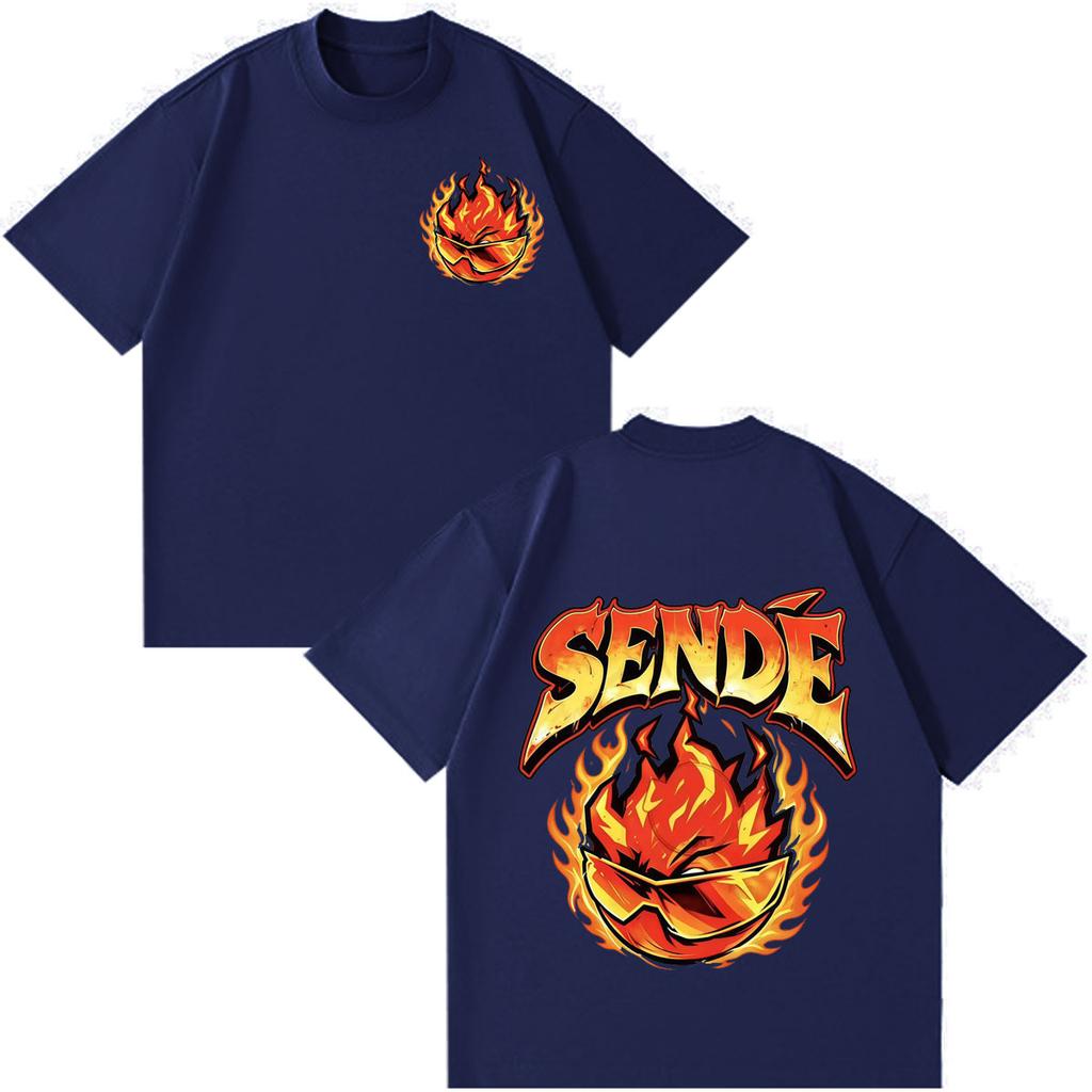 Rapper Ryan Castro Sende Tour 2026 Print Tshirt Unisex Unisex Fashion Clothing Tshirts Short Sleeve Loose Casual Vintage T Shirts
