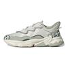 adidas Originals Ozweego Кожа Удобные Универсальные Прочные Низкие Повседневные Кроссовки Унисекс Серый Зеленый GY9019