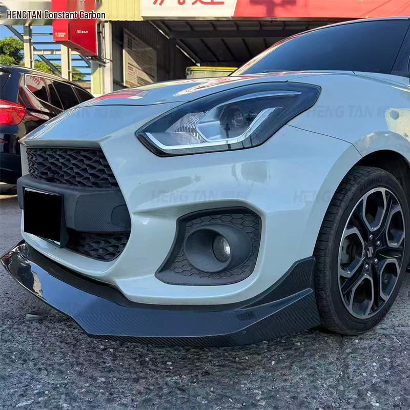 Carbon Fiber Front Lip Spoiler for 2018-2023 Suzuki Swift ZC33S
