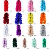 DIY 200Gram Pink Turkey Marabou Feather Boas Trim Scarf 2Meter Feathers Clothing Wedding Party Shawl Decoration Plumes Crafts Scarf