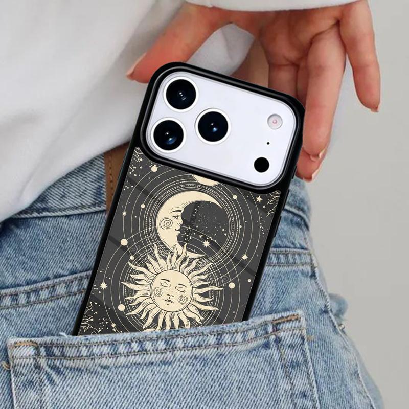 Чехол для телефона Magic Moon Tarot для iPhone 17ProMax 12 13 14 15 16e 17 Pro Max Plus Air Cover