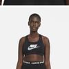 Nike Спортивный бюстгальтер для женщин S Dry Fit SwooSh SportS Bra Dm0580 010 S2201