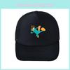 Perry The Platypus Baseball Cap Adjustable Acrylic Mesh Wide Brim Summer Hat For Fans