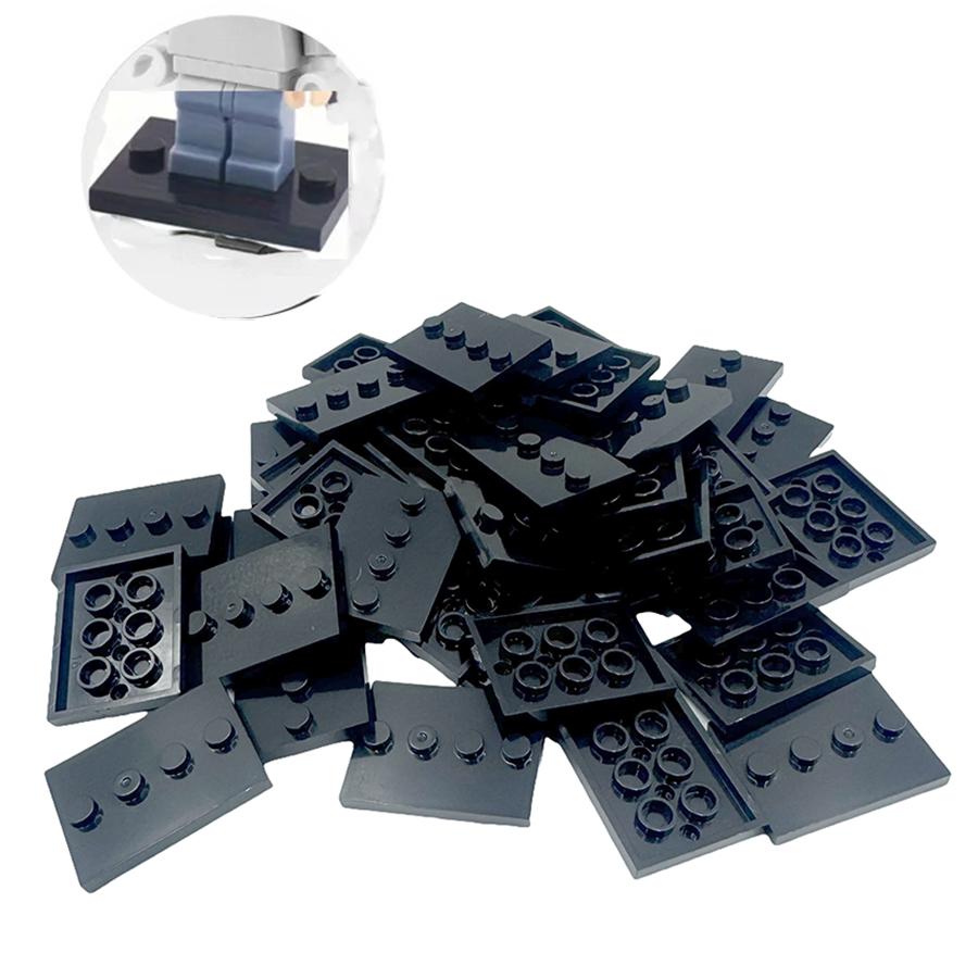 20 шт., опорная пластина с изображением города, держатель для дисплея, строительные блоки «сделай сам», кукла, базовая пластина, аксессуар, кирпичи, совместимые 88646