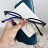 Anti-Glare Computer Eyeglass Half Frame Anti Blue Light Glasses Fashion Reading Glasses  Reading