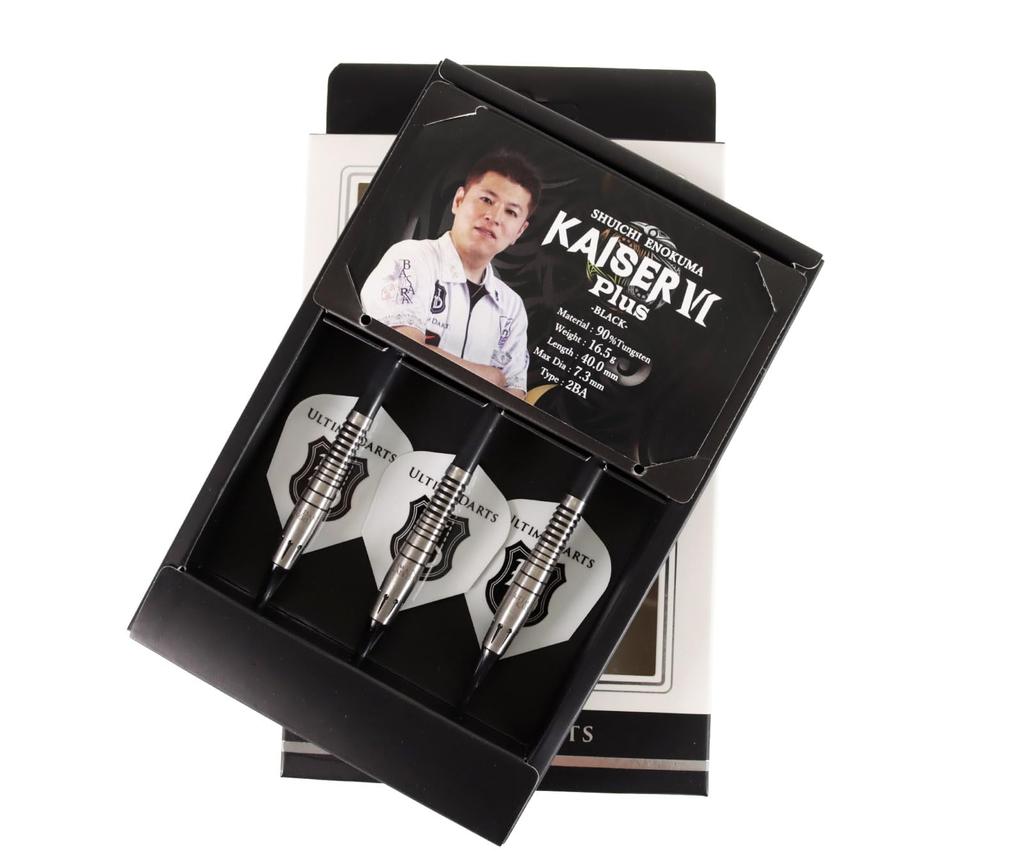 Ultima Darts Kaiser 6 Plus Black Shuichi Ekuma Model 2BA 16.5g