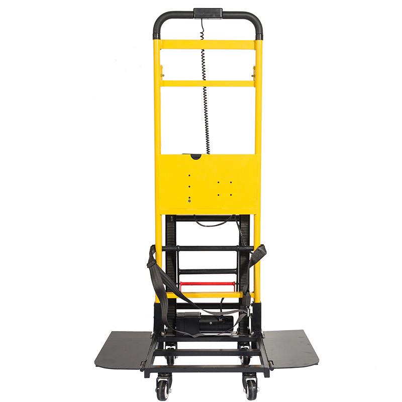 Electric Stair Climbing Cargo Lifter - Folding Cart for Transporting Building Materials and Goods