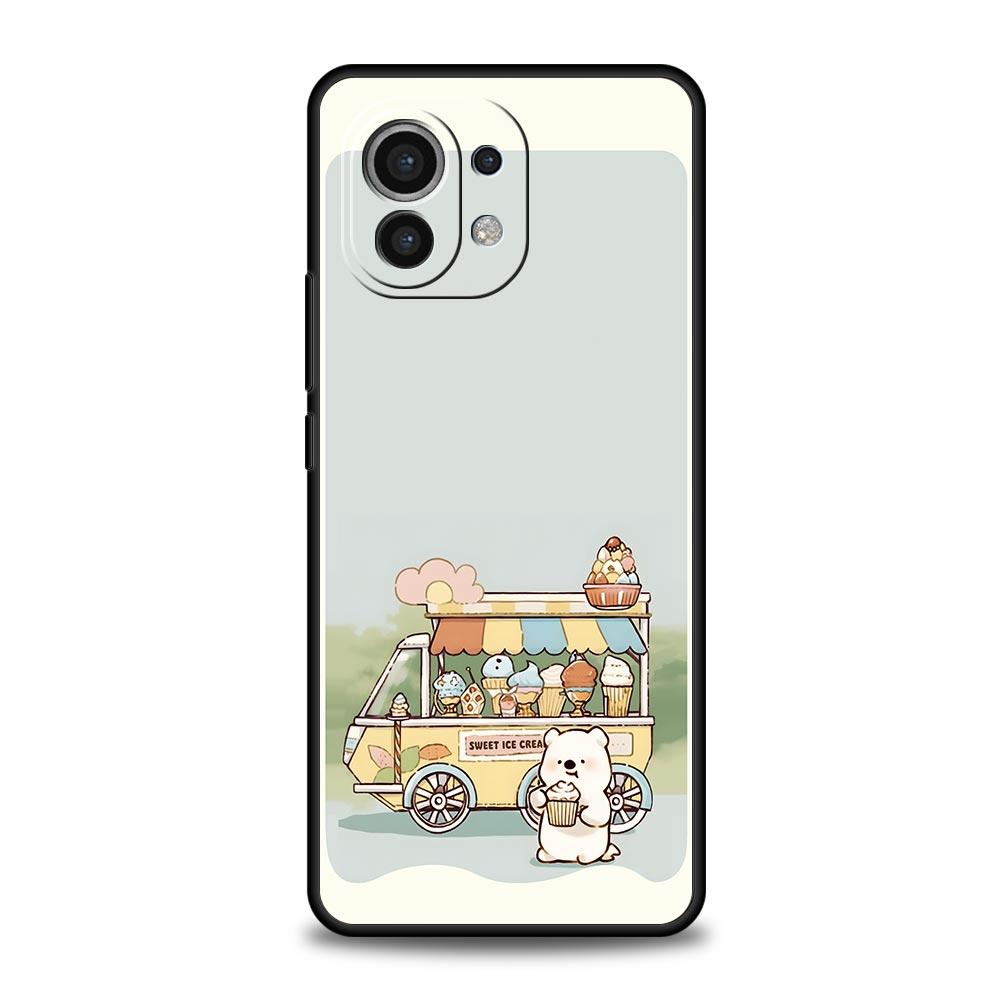 Милый мультяшный чехол для телефона с собакой, кошкой, машиной для Xiaomi Mi 17 15T 15 14 14T 13T 12T Pro 12 13 Lite 5G 11T Poco X6 X7 X5 Pro Мягкая крышка