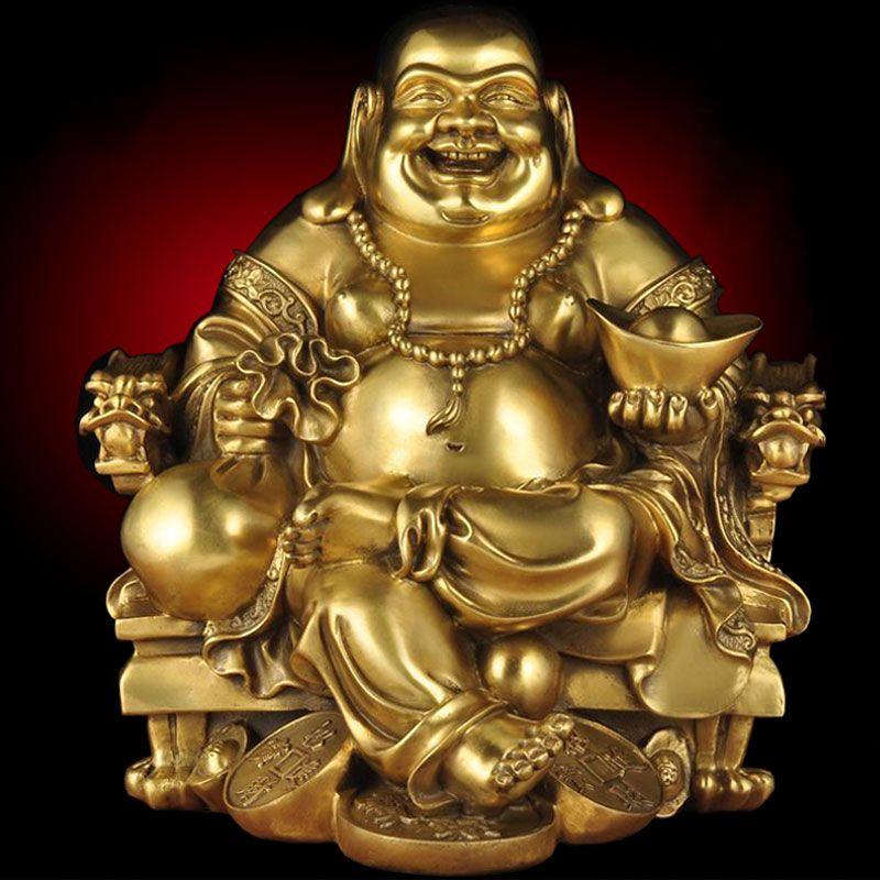 Китайский сидящий лотос тканевая сумка Будда Майтрейя Будда украшения привлекают богатство гостиная вход украшения подарки на открытие