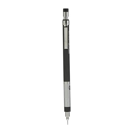 Механический карандаш Pentel Graphlet, 0,5 мм, упаковка 10 шт., PG505-AD, Нескользящий рифленый захват, Индикатор твердости грифеля