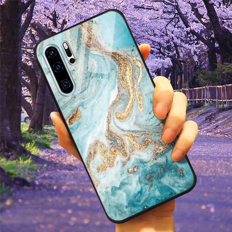 Чехол для телефона Huawei P30 Pro Lite Чехол Закаленное стекло Космический Волк Лев Funda для HUAWEI P30 Lite Роскошные чехлы P30Pro P 30 Кошка