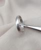 925 Sterling Silver Minimalist Band Ring: Unisex Wedding Promise Jewelry