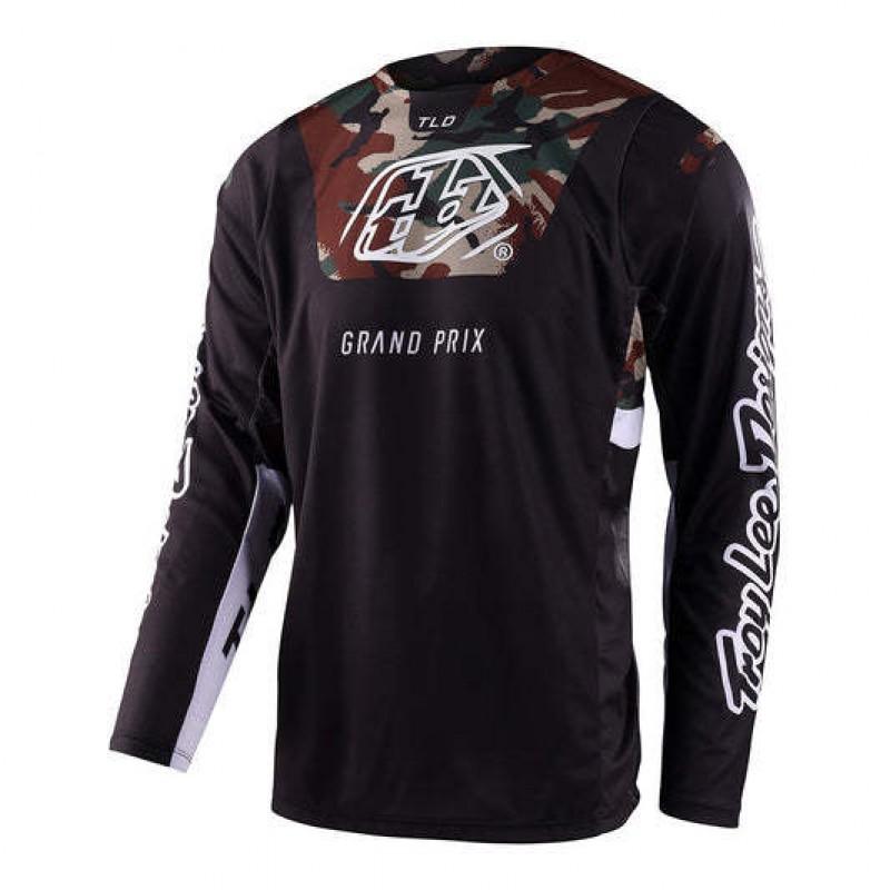 Mens Quick-Dry Long Sleeve Cycling Jersey Mountain Bike Road Riding Breathable Sport Shirt