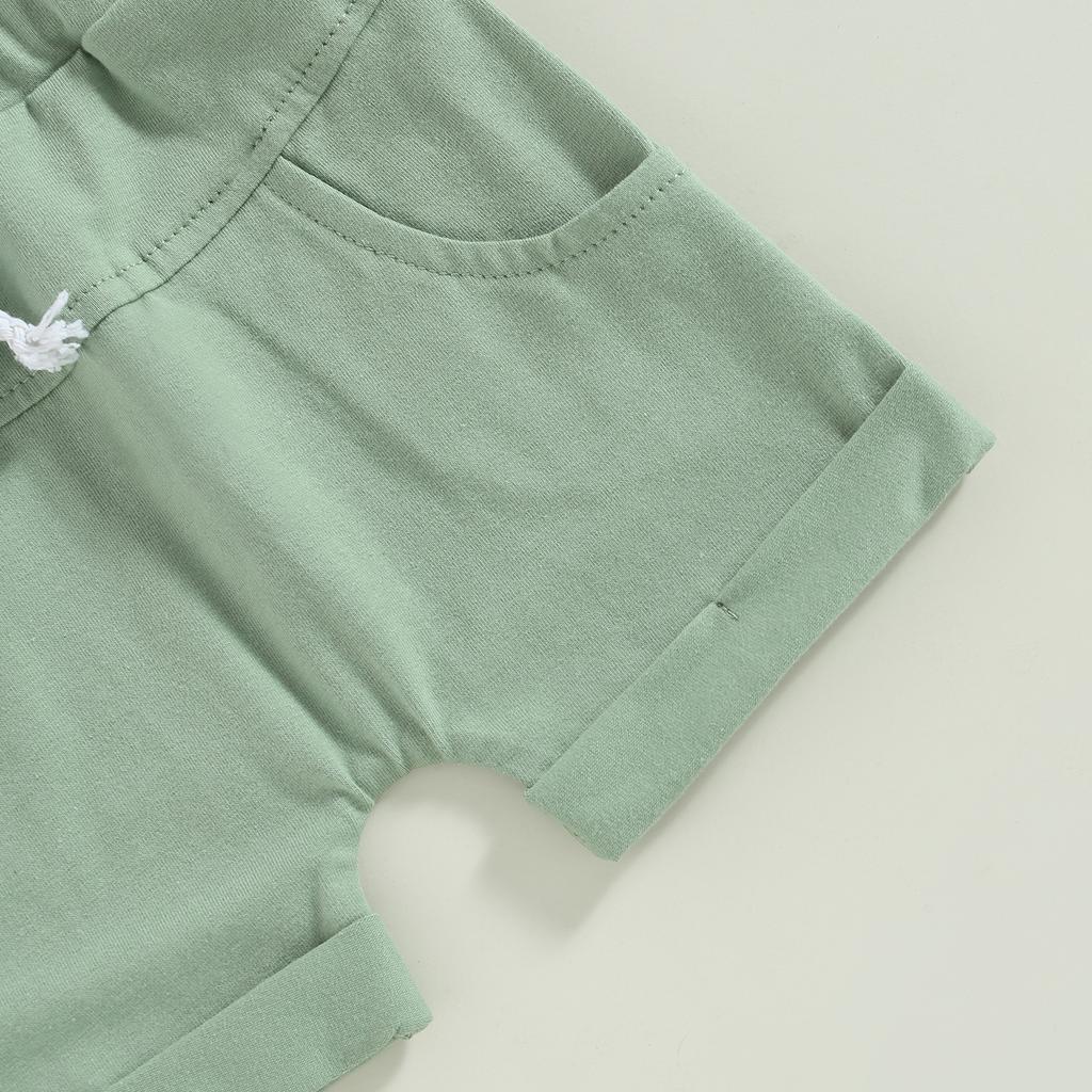 От 0 до 3 лет комплекты одежды для маленьких мальчиков и девочек, повседневная футболка с короткими рукавами, топы, шорты, летние наряды, одежда