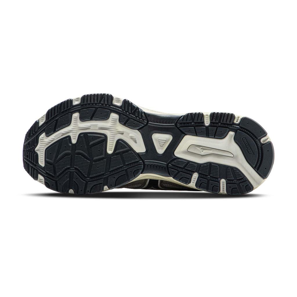 Mizuno Racer S Cny Comfortable Vintage Design Non-Slip Breathable Low-Top Running Shoes Unisex Sneaker Rock-Gray Dark-Blue D1GH223527