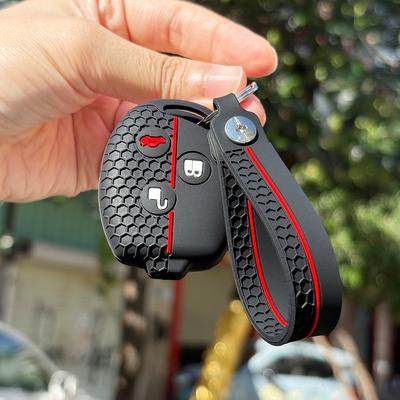 Держатель для брелока для Ford Transit Fiesta St Focus C-Max Ikon Focus Mk4 Силиконовый Чехол-Крышка для Автомобильного Брелка