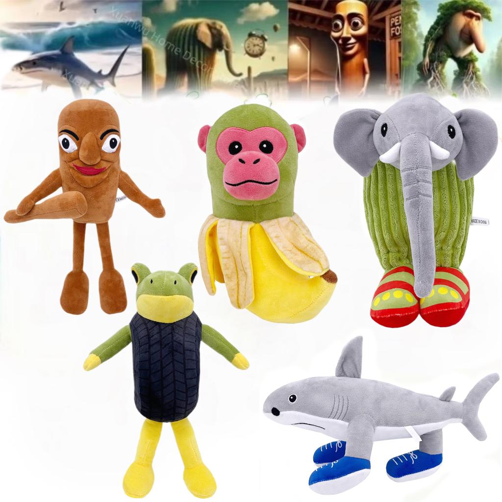 Новый горячий Tralalelo Tralala Плюшевый Тунтунгтунг Итальянский Маразм Аль Тралалеро Тралала Плюшевая Кукла Мягкая Набивная Подушка Индивидуальные Игрушки