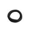Basic Black Hair Band Hair Elastic Knotless Hair Ring