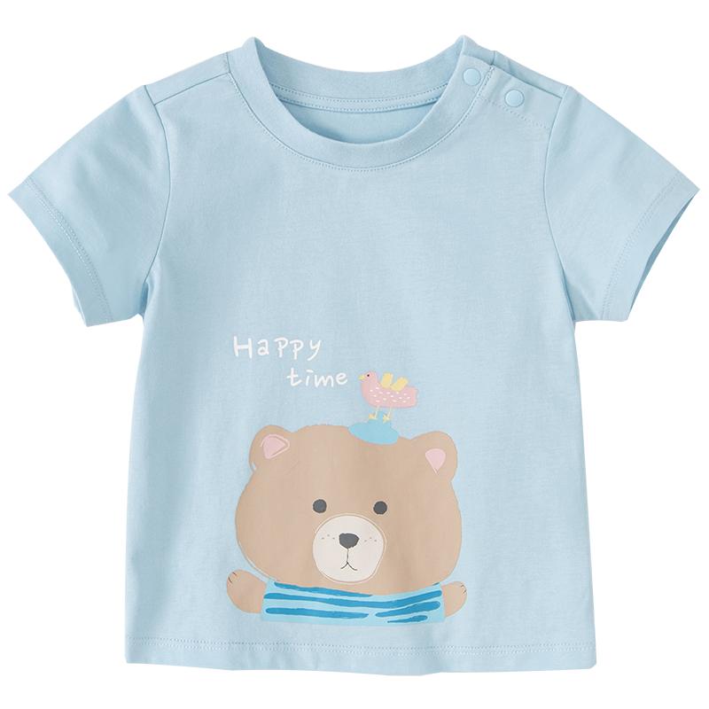 DAVE&BELLA Kids' Summer Short-Sleeve T-Shirt
