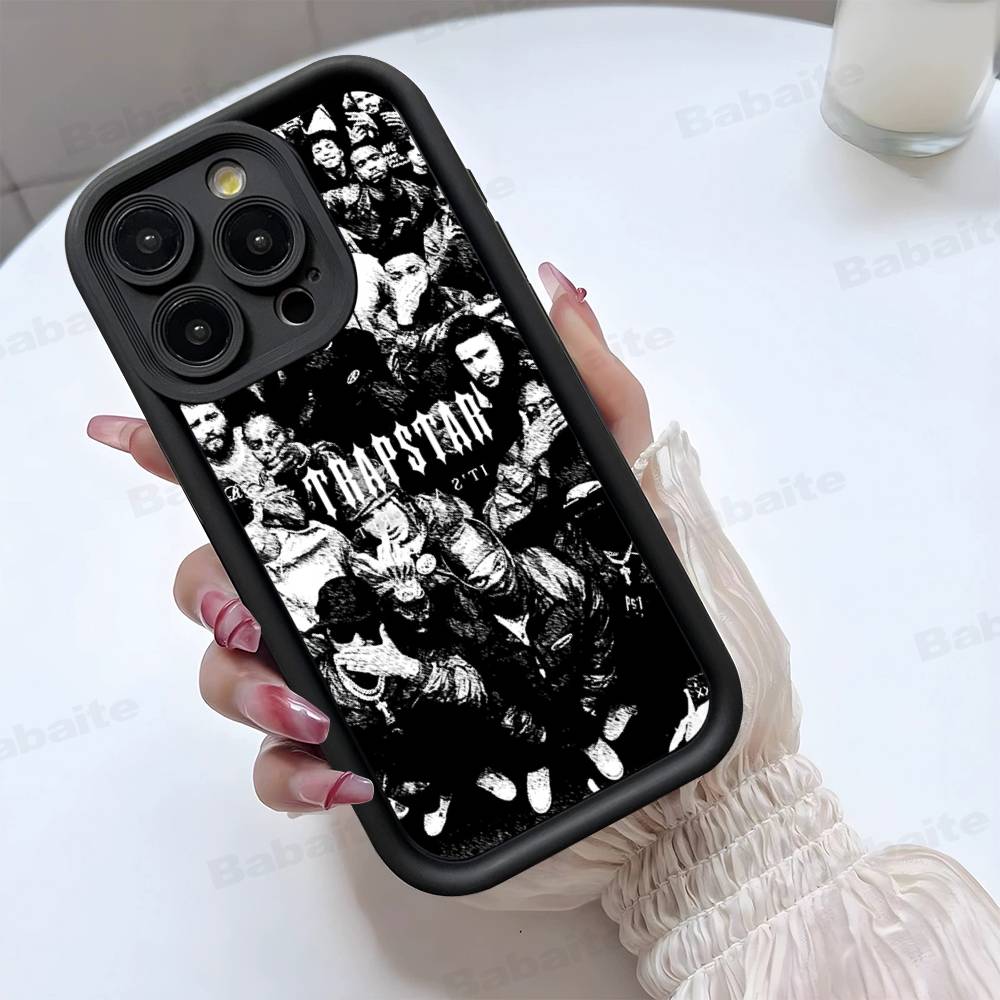 Чехол для телефона T-Trapstars Для iPhone 17 16 15 14 13 12 11 Pro Max Plus Mini Счастливым рисунком
