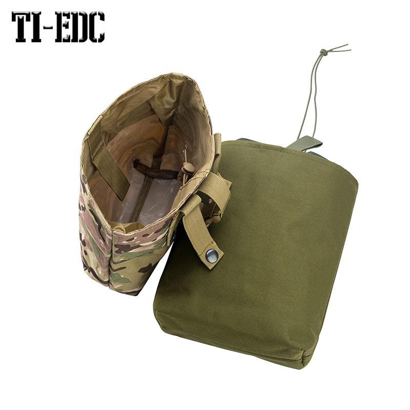 ОТЛИЧНАЯ ELITE Сумка для дампа Molle Сумка для журналов на шнурке Складная сумка для дампа Поясная сумка